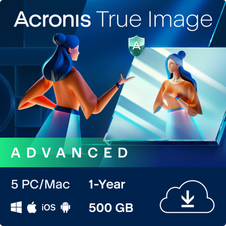 Acronis True Image Advanced 5 Computers + 500 GB